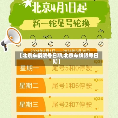 【北京车辆限号日期,北京车牌限号日期】-第2张图片