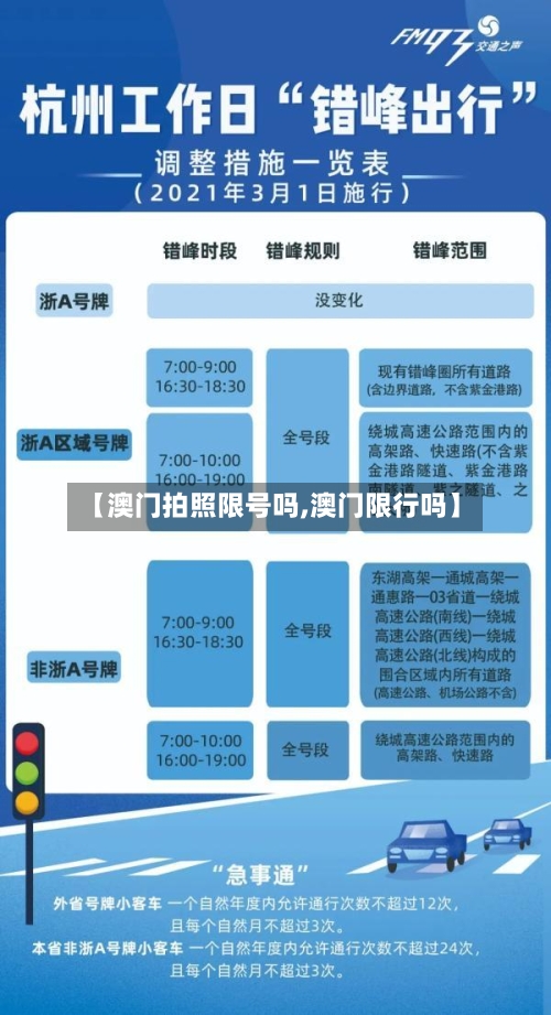 【澳门拍照限号吗,澳门限行吗】